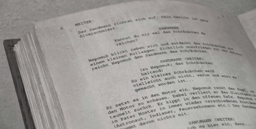 Initiation à l’écriture de scénario